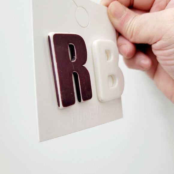 Brand New Forever 21 Letter R B Earrings - Picture 4 of 5